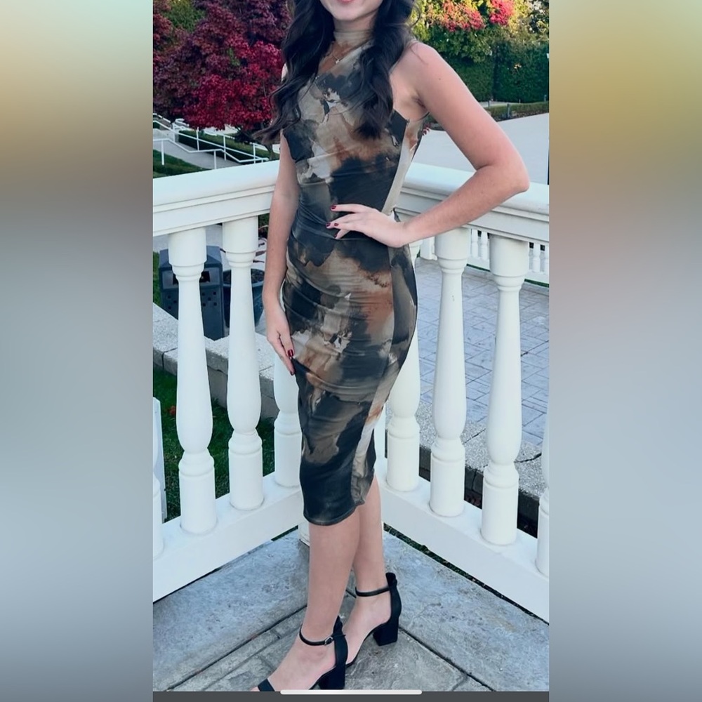Sleeveless  Midi Dress